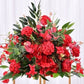Bouquet de fleurs Rouge 40cm