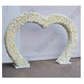 Arche florale forme cœur 240cm