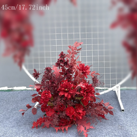 Bouquet de fleurs Rouge 45cm
