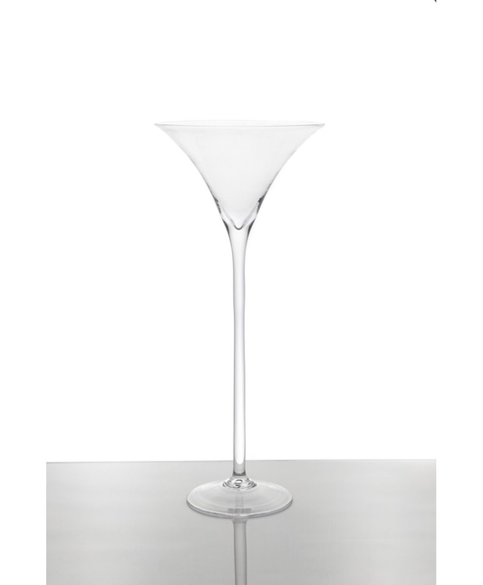 Vase Martini Blanc 50cm