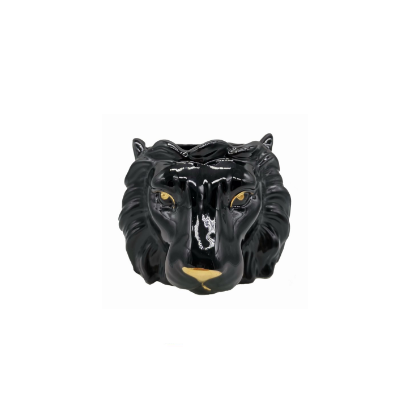 Tête de Lion Noire 13.50cm