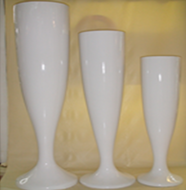 Vase Décoratif Crème 130cm