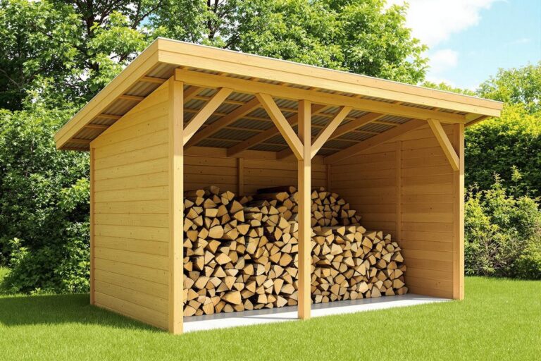 Comment construire un abri pour bois de chauffage ?