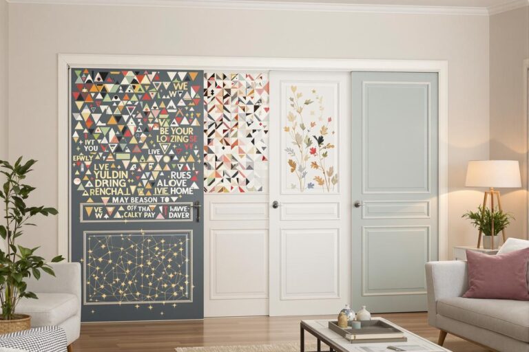 Comment décorer des portes de placards coulissantes ?