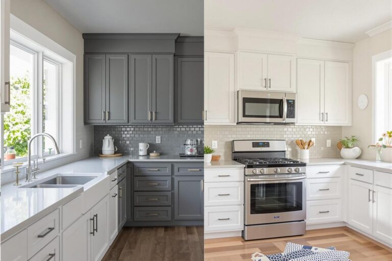 Quelle peinture choisir pour une cuisine : mat ou satin ?