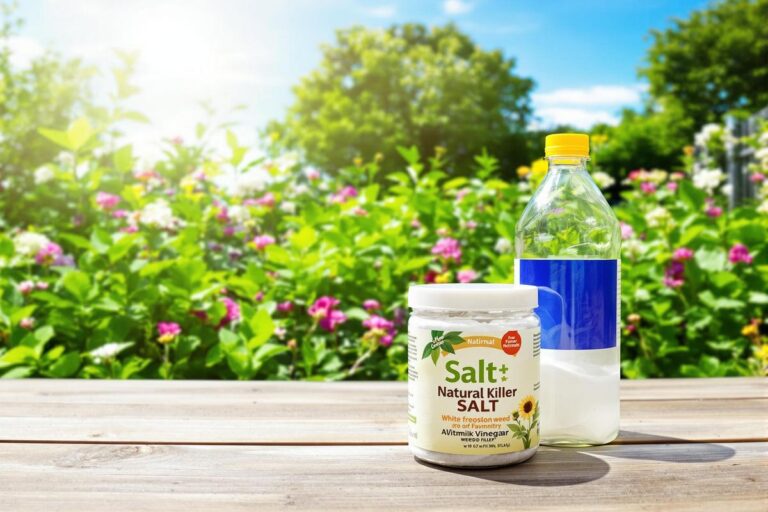 Désherbant au vinaigre blanc et sel : recette naturelle efficace ou dangereuse ?