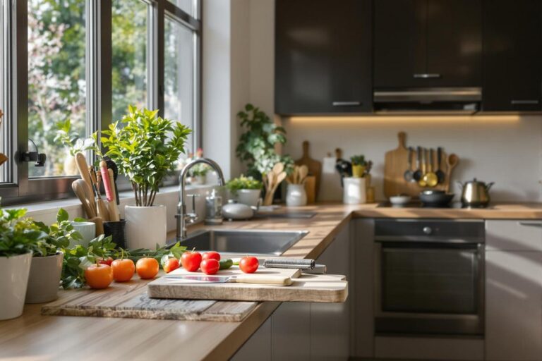 Quelle hauteur idéale pour un plan de travail de cuisine ?