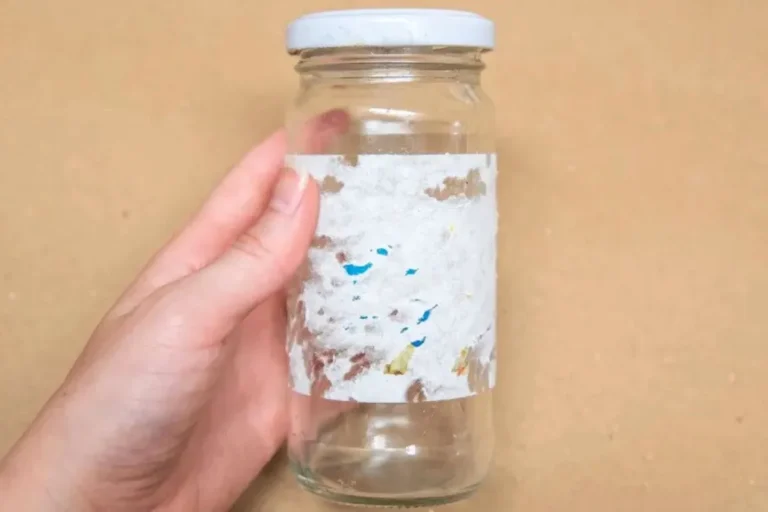 Étiquette tenace sur un bocal ?